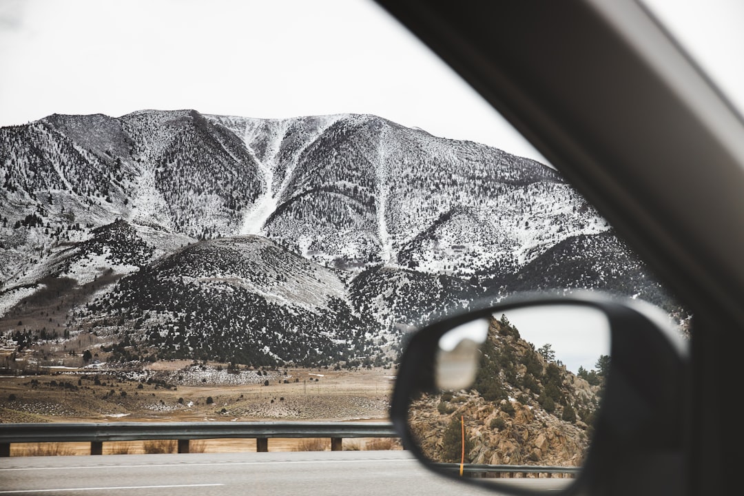 Photo driving in snow