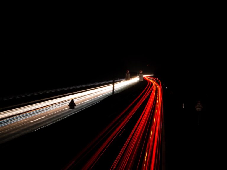 Photo driving on the highway