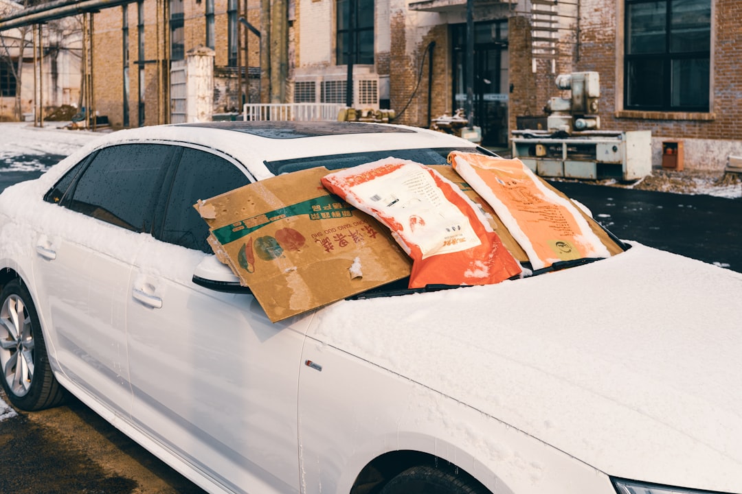 Photo prepare car for winter