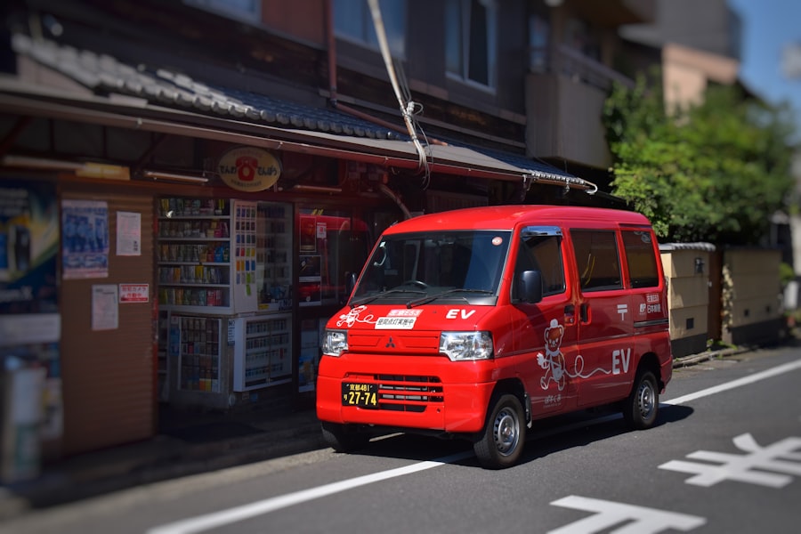 delivery vans